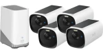 Anker Eufy E40 biela / HomeBase 3 + 4X IP kamera so solárnym nabíjaním / 135 ° / nočné videnie / microSD / Wi-Fi / 2k (E8144329)