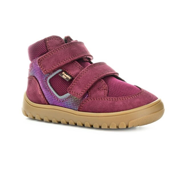 Froddo Up Terra Tex G3110281-10 Bordeaux celoročné členkové barefoot topánky 33 EUR