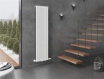 MEXEN - Boston vykurovací rebrík/radiátor 1800 x 452 mm, 888 W, biela W213-1800-452-00-20