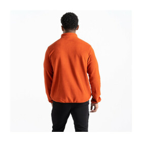 Pánska mikina Affinity Fleece DMA715-W50 tmavo oranžová Dare2B