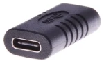 PremiumCord spojka USB-C Female - USB-C Female čierna / Spojka / USB 3.1 / 5 Gbps (kur31-09)