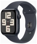 Apple Watch SE GPS 44mm Midnight Alu Sport M/L Čierny (MXEK3ET/A)