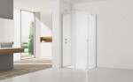 Sprchovací kút obdĺžnik 140x80 cm SAT Walk-In Xmotion SATBWIXM140STE80