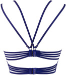 Polovičný korzet V-9611 modrý - Axami 85B