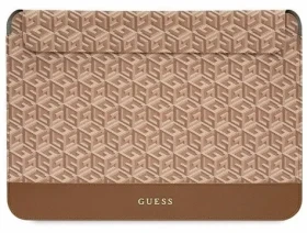 Guess GCube Stripes 14" hnedá / Puzdro / Notebook do 14" (GUCS14HGCFSEW)