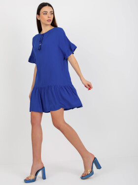 Dámske šaty D73761M30306B cobalt blue - Sublevel XL