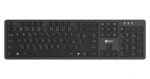 C-tech KB-115 čierna / Klávesnica / bezdrôtová 2.4 GHz / 104 kláves / USB (KB-115)