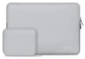 Tech-Protect NeoSlim šedá / Puzdro pre notebook do 13-14" / sada s malou taškou na príslušenstvo (5906302374892)