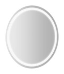SAPHO - NYX guľaté zrkadlo s LED osvetlením, priemer 60cm NY600