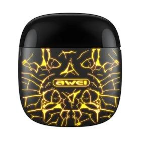 Awei T28 Pre čierna / Bezdrôtové slúchadlá / TWS / Bluetooth 5.1 / IPX4 / dobíjacie púzdro (T28PRO)