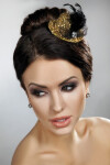 LivCo Corsetti Fashion Mini Top Hat Model 12 Gold OS