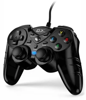 Genius GX Gaming gamepad GX-17UV / drôtový / USB / vibračný / pre PC a PS3 (31610001400)