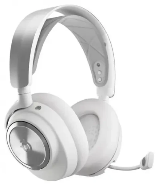 SteelSeries Arctis Nova Pre biela / Herné bezdrôtové slúchadlá / mikrofón / BT 5.0 / USB-C / až 44h (61524)