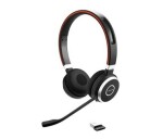 Jabra Evolve 65 MS Stereo / Duo / bezdrôtové slúchadlá s mikrofónom / BT + USB / certifikácia pre MS Skype for Business (6599-823-309)