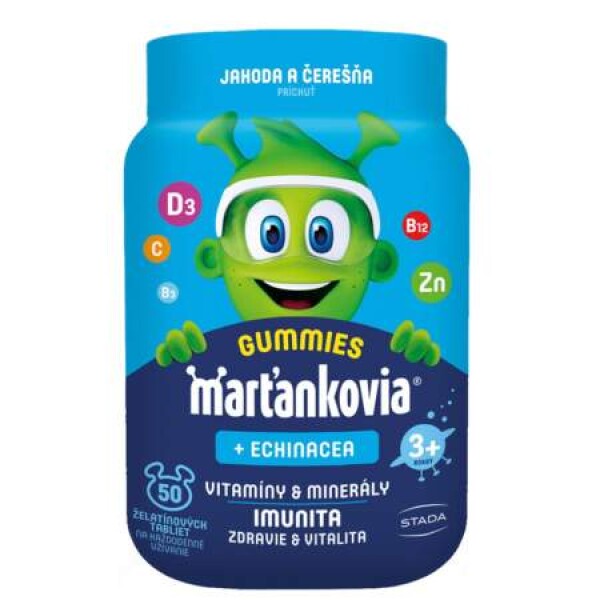 WALMARK Marťankovia gummy vitamíny s echinaceou 50 ks
