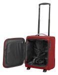 Malý textilný kufor Travelite Jetpack Wings 2 Cabin Red