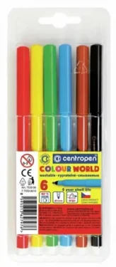 Centropen Fixy 6 farieb (23757)