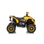Mamido Detská elektrická štvorkolka Fast Wheel 4x4 žltá