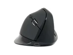 Conceptronic LORCAN03B čierna / Ergonomická bezdrôtová myš / Bluetooth 5.2 / 6 tlačidiel / dobíjacie batérie (LORCAN03B)