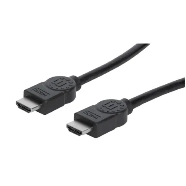 Manhattan HDMI kábel s Ethernetom čierna / HDMI kábel / ARC / 3D / 2 m / 4K 30Hz (323215)