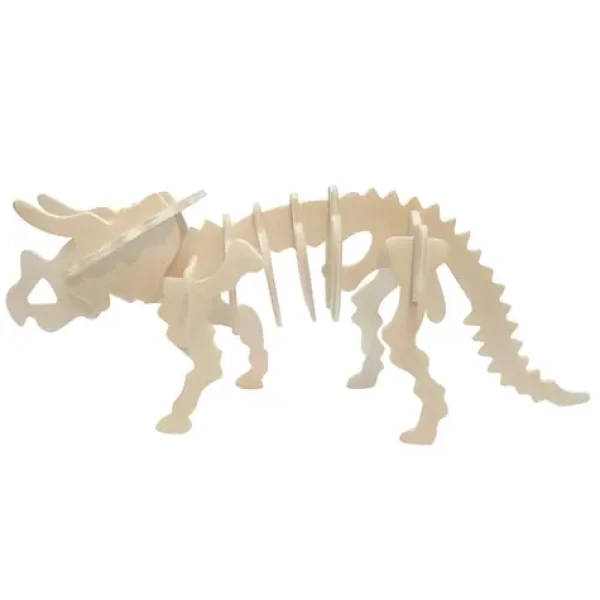 Woodcraft CONSTRUCTION Kit 3D puzzle Triceratops veľký