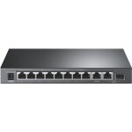 TP-Link TP-Link CCTV switch TL-SG1210PP (9xGbE,1xGbE/SFP combo uplink, 1xGbE uplink, 6xPoE+,2xPoE++,123W, fanless)