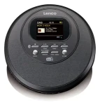 LENCO CD-500BK čierna / Prenosný CD prehrávač / MP3 / DAB+ / FM / 3.5mm (CD-500BK)