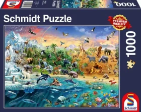 Schmidt Puzzle Kráľovstvo zvierat