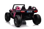 Mamido Mamido Elektrické autíčko buggy Clash 24V 4x200W 16km/h 60kg 2x12V14Ah ružové