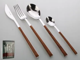 Pintinox Sushi Queen Mahogany 24 ks / Príborový set (471301)