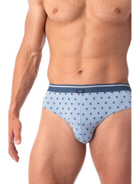 Pánske nohavičky 2Pack MPP 846 Dark Blue Mix - kľúčové L tm.modra - sv.modrá