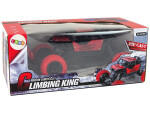 Mamido Cervené terénne ovládané diaľkovo elektrické autíčko R/C 1:18