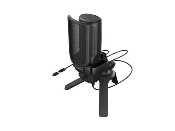 Genesis Radium 250 čierna / Streamovací mikrofón / USB Type-C / Kondenzátorový / Kardioidné / RGB podsvietenie (NGM-2352)