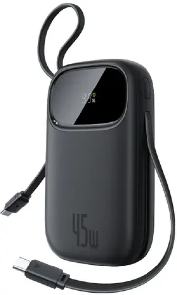 Baseus EnerFill FC31 20000mAh čierna / Powerbanka / 22,5 W / USB-C / USB-A / Lightning (6932172691110)