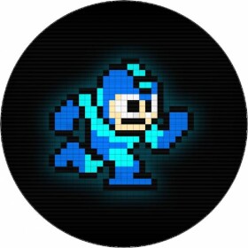 Jedlý papier Mega Man pixely 19,5 cm - Pictu Hap - Pictu Hap