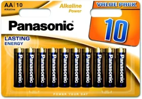 Panasonic Alkaline Power LR6APB/10BW / Alkalická batéria / AA / 1,5 V / 10 ks / Blister (9134080)
