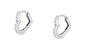 Morellato Romantické strieborné náušnice so zirkónmi Tesori SAIW255