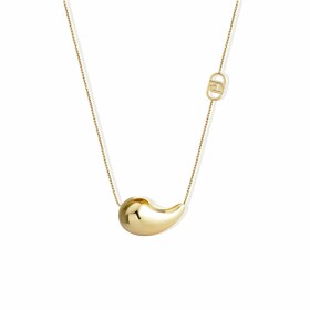 Liu Jo Elegantný pozlátený náhrdelník Tear Drop Essential Woman LJ2796