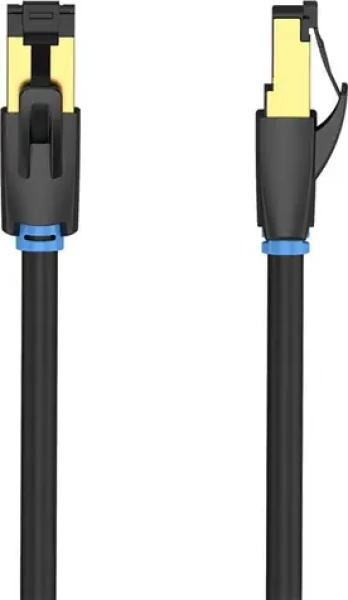 Vention čierna / Sieťový kábel RJ45 / Cat.8 / S/FTP / 8 m / tienený (IKABK)