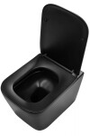 REA - Závesná WC misa Julio Black Matt REA-C6550