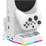 IPega XBS011S Multifunkčný Nabíjací RGB Stojan s Chladením pre Xbox Series S + 2ks Batérií (57983115495)