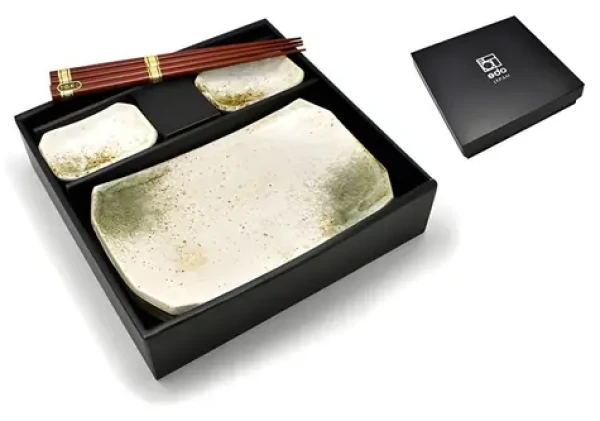 VIP Sushi Hikari / Jedálenský set na sushi / Porcelán / 2 osoby (PO-7053015)
