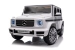 Mamido Detské elektrické autíčko Mercedes G500 4x4 biele