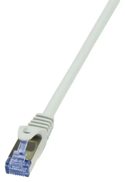LogiLink PrimeLine S/FTP Cat7 šedá / Patch kábel / RJ-45 / 0,25 m / LSZH (CQ4012S)