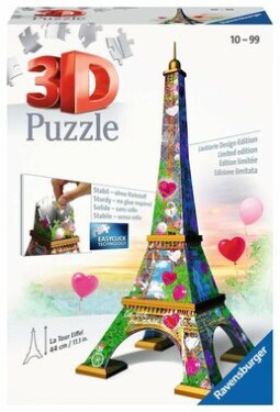 Ravensburger 3D Puzzle Eiffelova veža Love edícia