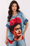 Košeľa s krátkym rukávom model 210032 Taliansko Moda universal