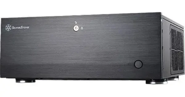 Silverstone SST-GD07B-C Grandia Airflow čierna / Počítačová skriňa / HTPC / E-ATX / USB-C 3.0 / prachový filter (SST-GD07B-C)