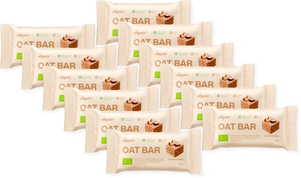 Vilgain Oat Bar BIO – 12× kešu a kokos 50 g