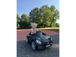 Mamido Mamido Elektrické autíčko Cabrio Fast Wing čierne EVA kolesá