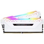 Corsair Vengeance RGB Pre 16GB (2x8GB) 3600MHz biela / DDR4 / PC4-28800 / CL18-19-19-39 / 1.35V / XMP2.0 (CMW16GX4M2C3600C18W)